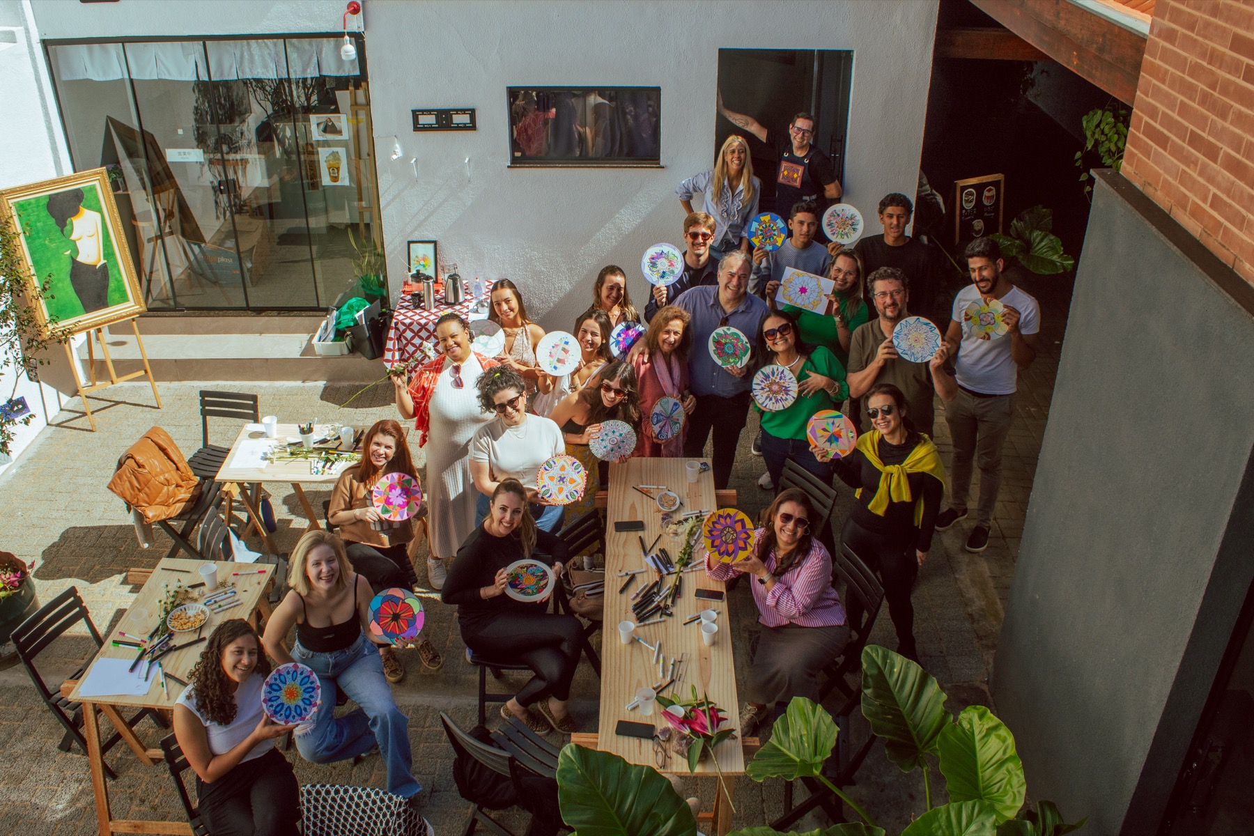 Workshop corporativo realizado na Vila Devora